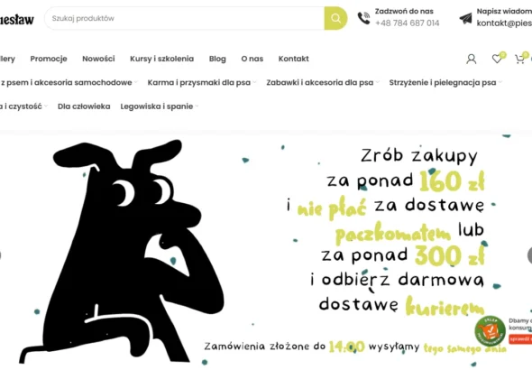 Akcesoria dla psów pieslaw.pl — obraz 2026